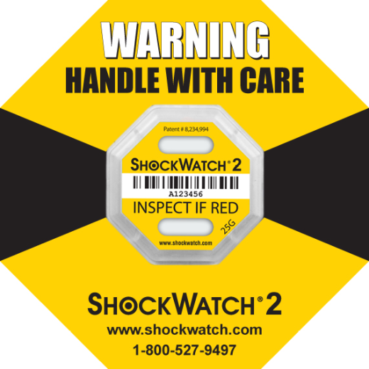 Одноразовый номерной индикатор удара. Новое поколение